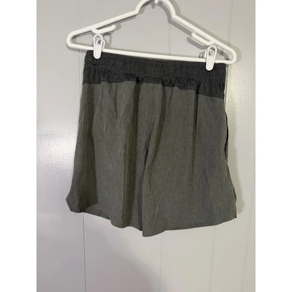 LEG3ND Athletic Shorts Mens Medium Gray Elastic‎ Waist Active Workout Training
